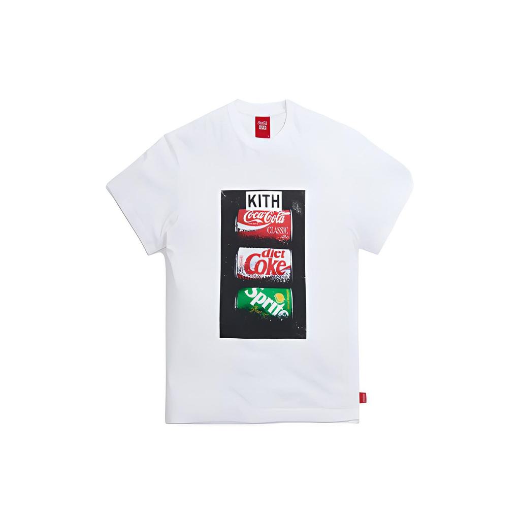 Kith X Coca-Cola Flavors Vintage Tee White Unisex Tops KH3859-101
