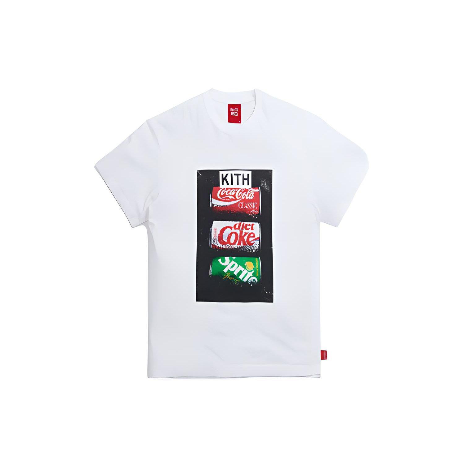 

Kith X Coca-Cola Flavors Винтажная футболка Белый Унисекс Топы KH3859-101 M