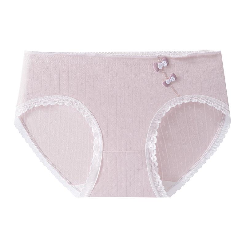 

Girls Spring and Autumn New Lovely Antibacterial Crotch Breathable Waist Underwear XL фиолетовый