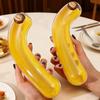 Portable Banana Shape Protective Case Travel Picnic Reusable Banana Storage Container Anti-Squeezing Kid Food Fruit Carrier Pod
