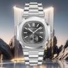 Specht & Söhne Men's Classic 5980 Watch Japan VH60 Movt Luminous AR Coating Sapphire Crystal Steel Wristwatches 50M Waterproof