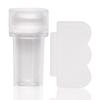Transparent Silicone Nail Stamp with 2.4cm Print Head for DIY Designs