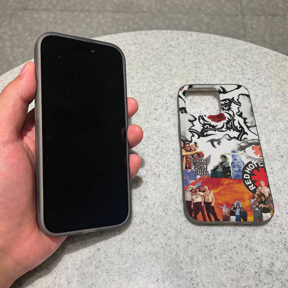 Red Hot Chili P-Peppers Band For IPhone 17 16 15 14 Plus 13 12 11 Pro Max With Shockproof Protective Phone Cover