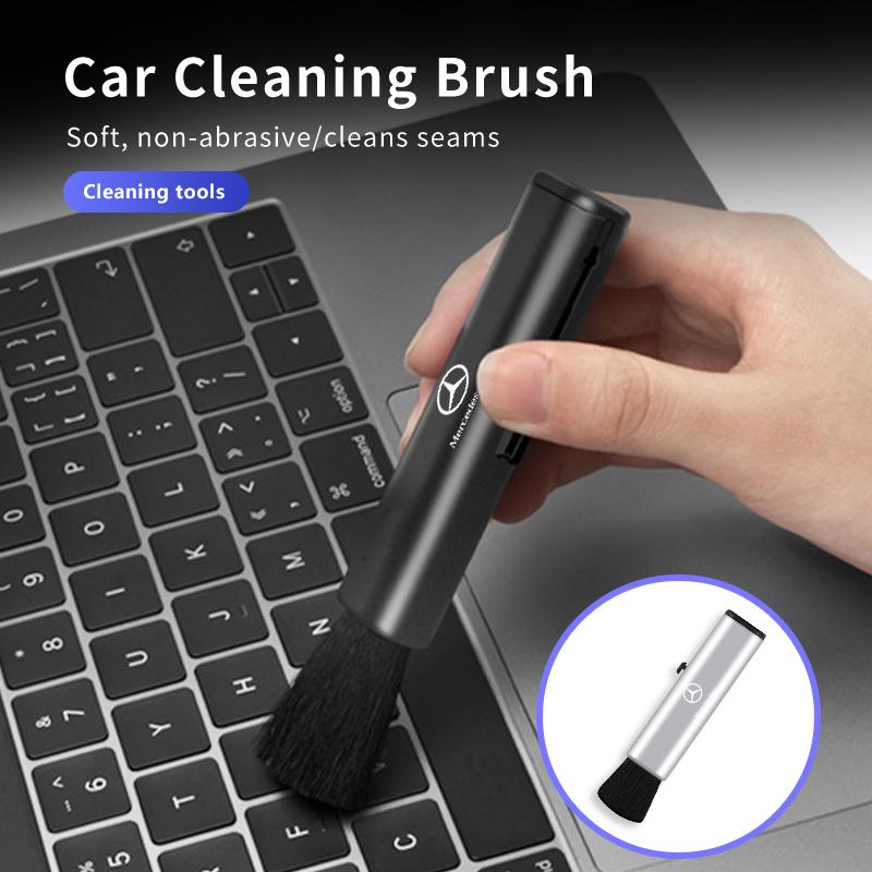 AABII1 For Benz Car Retractable Cleaning Brush Outlet Dusting Small Brush Interior Accessories CITAN VITO SPRINTER CLS SLK Sport ML