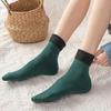 Thermal Socks - Flanor - Green - Cashmere - Breathable - Thermo-soft