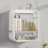 Non Perforated Kitchen Storage Rack Multi-layer Wall Seasoning Rack Bathroom Skincare Product Storage Rack Kitchen Storage Shelf