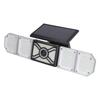 LED Solar Outdoor Street Light 5 Flexible Head IP65 Waterproof 3 Working Modes Remote Control Solar