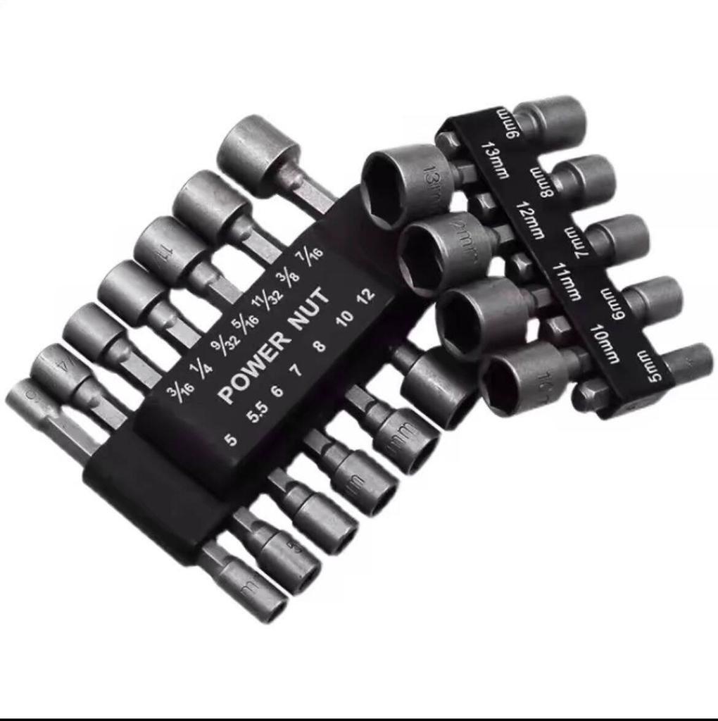 8mm Sechskant Selbstschneidende Schraube Elektrischer Schraubenschlüssel mit Starkem Magnetischem Bit