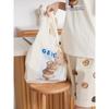 gelato pique High Calorie Fluffy Cookie Mirror Bag Charm Plush Knit Keychain Beige Free Size PWGG262607