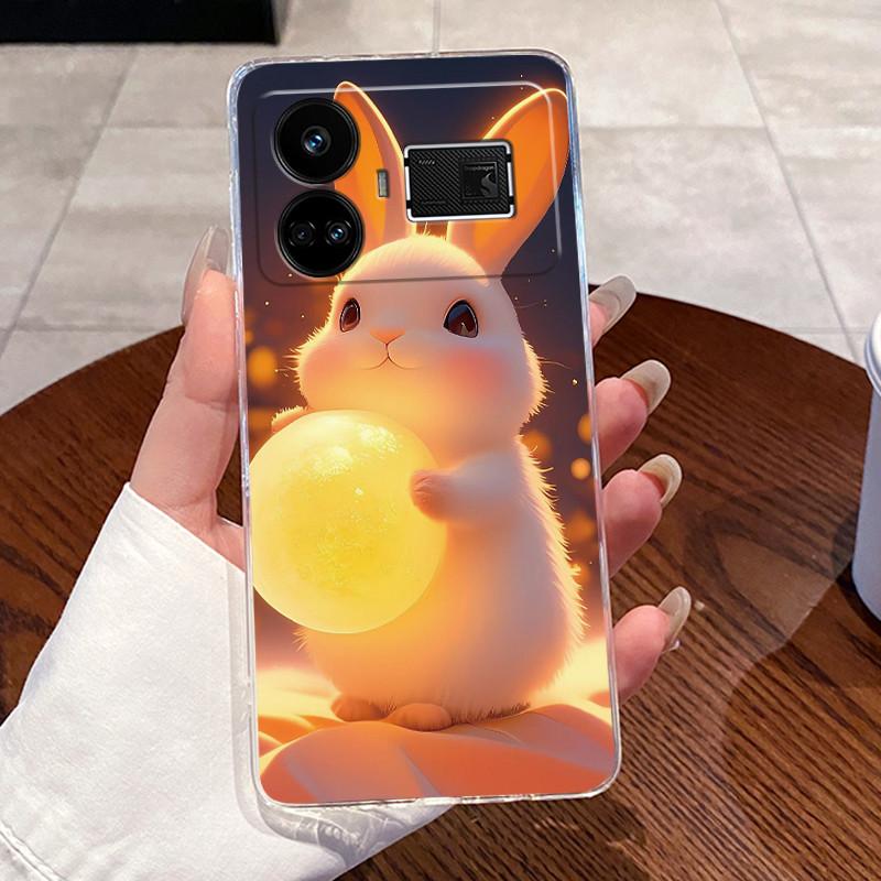 Casing For Realme GT5 GT 5 240W Phone Case Cute Cool Dragon Boys Girls Transparent Soft Silicone Back Cover For RealmeGT5 Case
