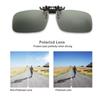 1/2PCS Women Men Glasses Lenses Polarized Sunglasses Clip On Flip Up UV 380 Driving Fishing Night Vision Glasses Clips