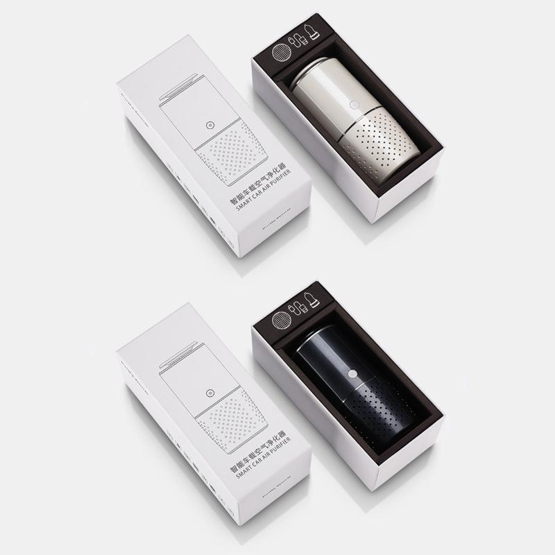 Smart Cup-Style Car Air Purifier: Negative Ion Deodorizer