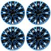 Universella Navkapslar för Bil 12-16 Tum Dekorativa Hjulskydd