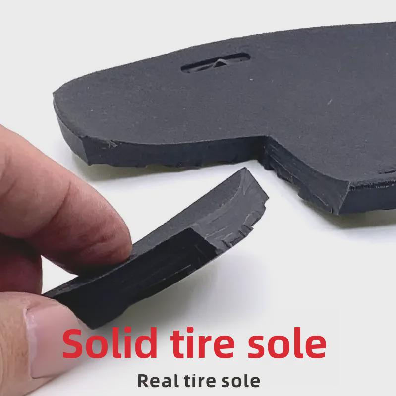 Vietnamese Rubber Sandals: Versatile Men's Casual Slip-Ons with Thai Tire Soles, Perfect for Trendy Business or Youthful Style.