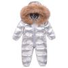 Infant Girls' Thickened Down Outdoor Romper Suit