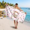 Large Beach TowelHello Kitty Soft Absorbent Towel Beach Bath Home Use