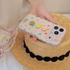 Colorful HyunA 3D Flower Chain Phone Case for iPhone 17/16 Pro Max/15 Pro