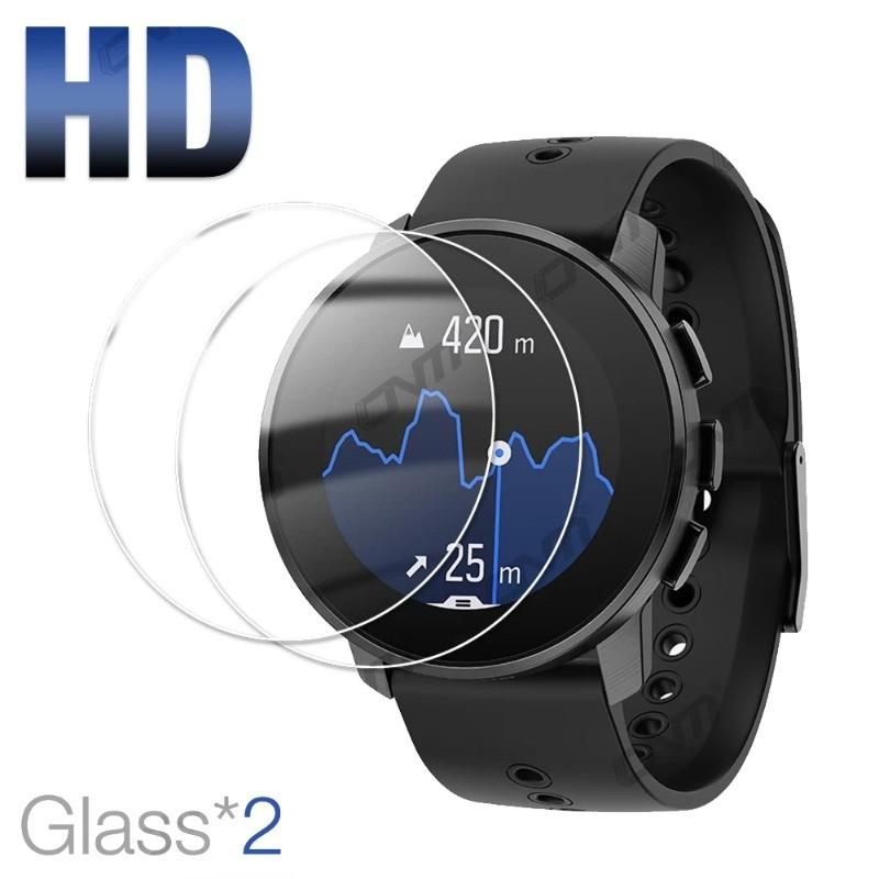 2-IN-1 Case + Screen Protector for Suunto 9 Peak / 9 Peak Pro Smart Watch Tempered Glass Protective Armor Case Cover Accessories