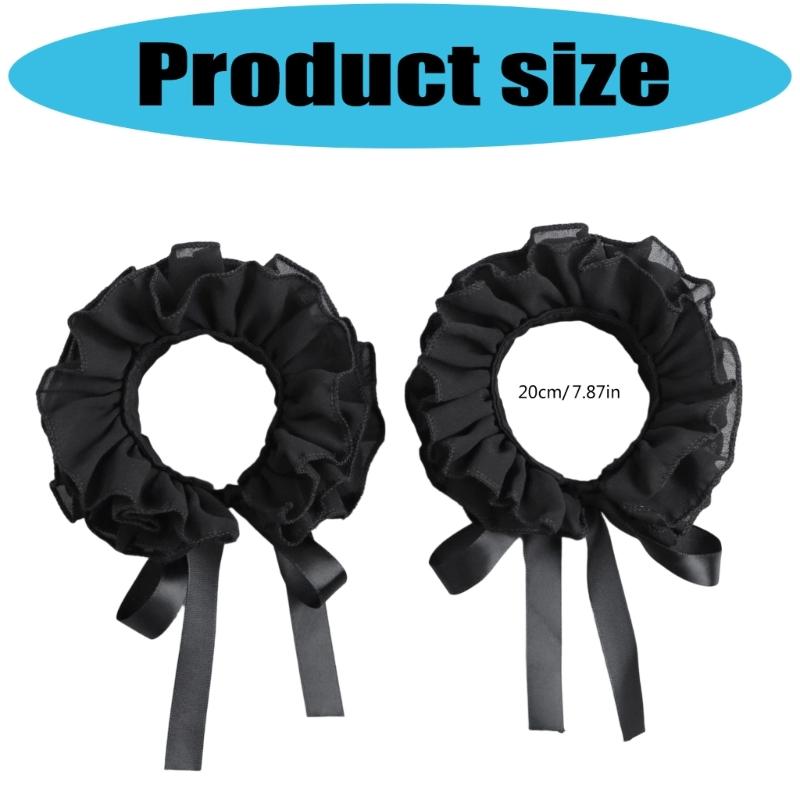 Elegant Arm Cuffs Comfortable Elastic Bowknot Wrist Cuffs Sleeves For Outfit Enhancer Women Armwear Decorative Accessory