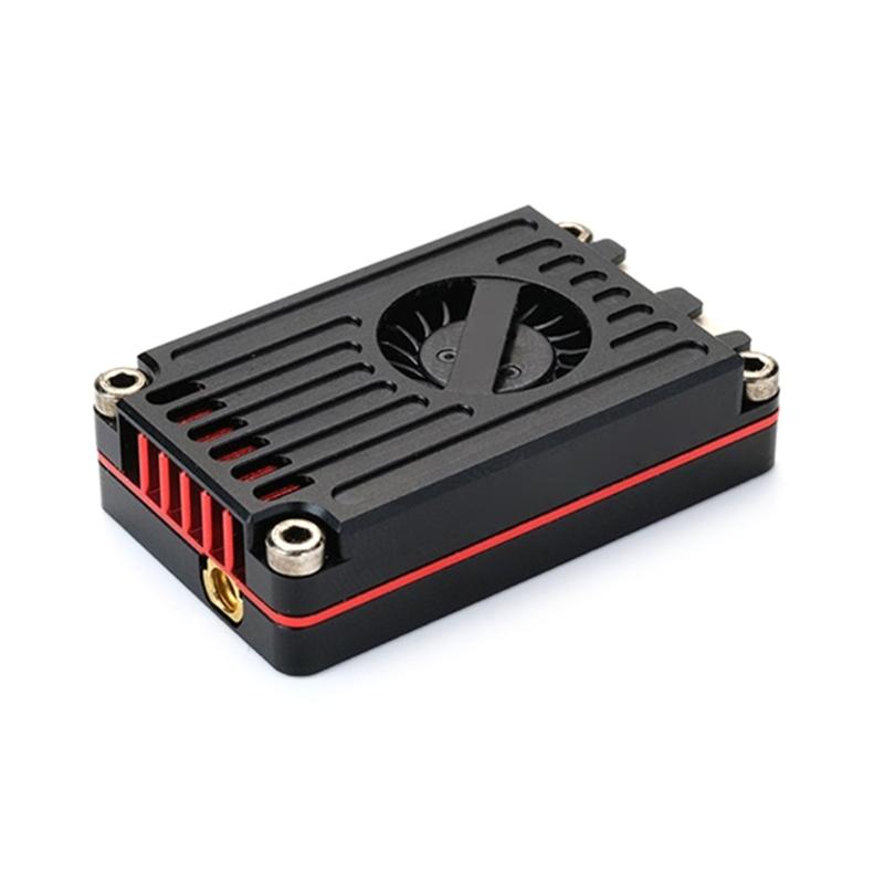 For 5.8GHz 2.5W 48CH VTX Video Transmitter Cooling Fan Housing for FPV Long Ranged Fixed-wing Drones