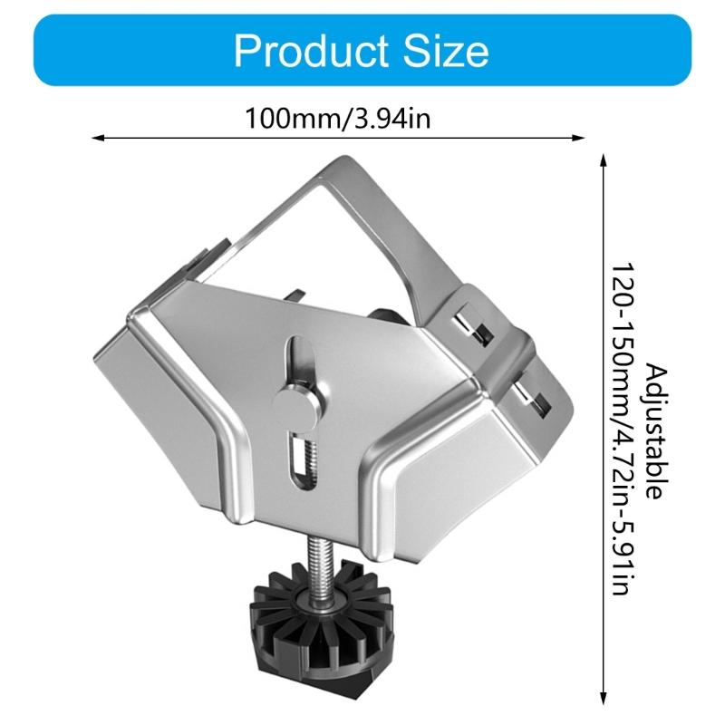 Practical High Strength Stainlesses Steel 90 Degree Corner Clamp for Efficient Woodworking Carpentry and Welding Use
