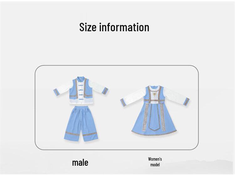 Autumn Miao Ethnic Costume for Boys & Girls Tang Suit Hanfu Dress