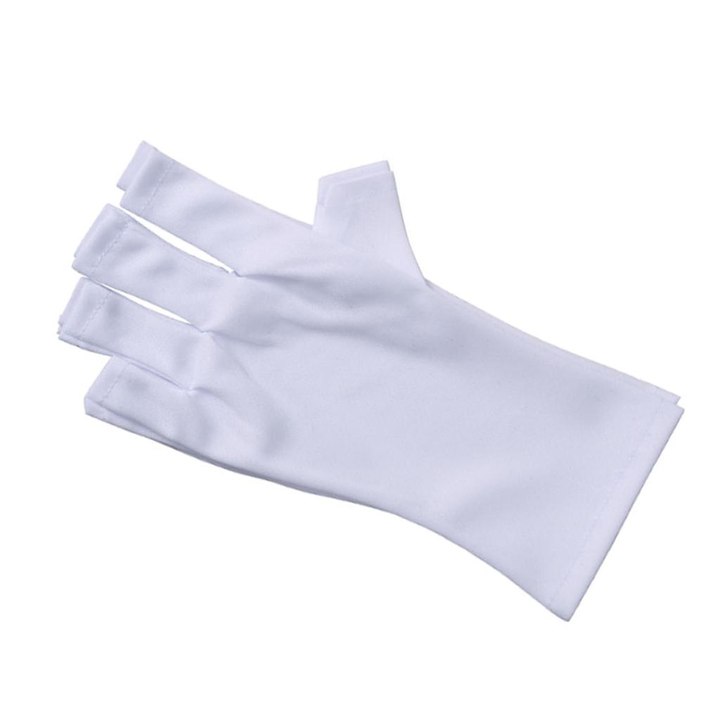 1 Pereche Mănuși Gel Manichiură Profesionale Eficiente Previn Bronzarea Radiații UV Mănuși Luminoase pentru