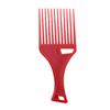 Yousheng Men Texturizing Comb Easy to Use Lightweight PP Hair Salon Hollow Fork Comb for Daily Life