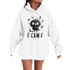 Women's Fashion Casual Long Sleeve Loose  Printed Sweatshirt