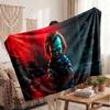 Warm Flannel BlanketChild's Play Chucky Tiffany Soft Cozy Throw Blanket for Bedroom Couch