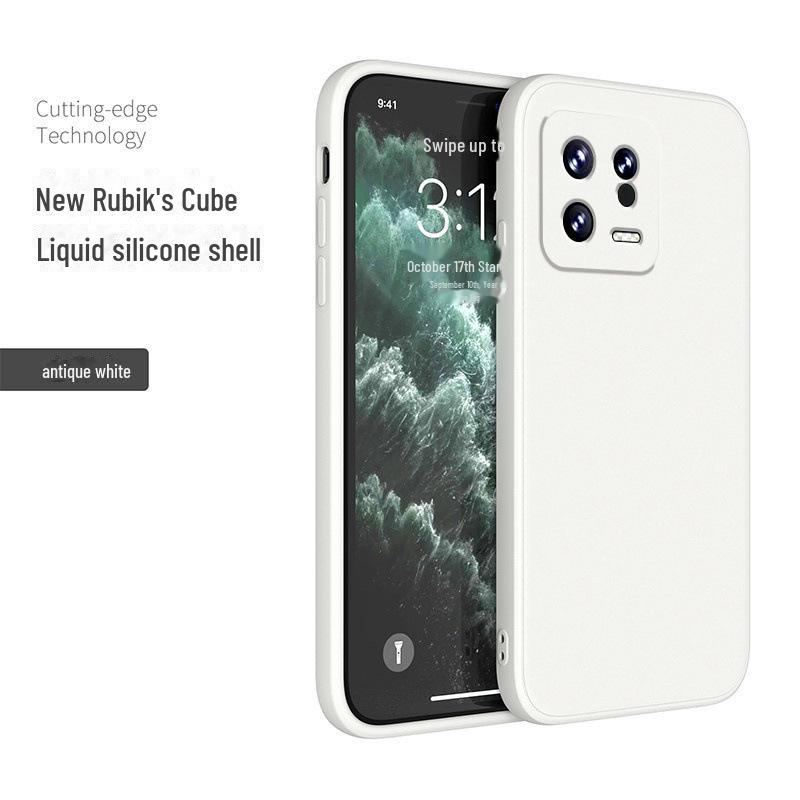 

Мягкий чехол из жидкого силикона для Xiaomi 13/13 Pro - защита краев 13