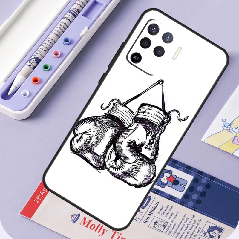 Boxhandschuh Hülle für Oppo A96 A76 A16 A94 A74 A54 A15 A18 A38 A58 A78 A98 A40 A60 A80 A57 A17 A77 A5 Pro