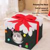 Christmas Gift Cat House Sisal Cat Scratcher Board Cat Nest Cave Solid Pattern Indoor Pet Supplies