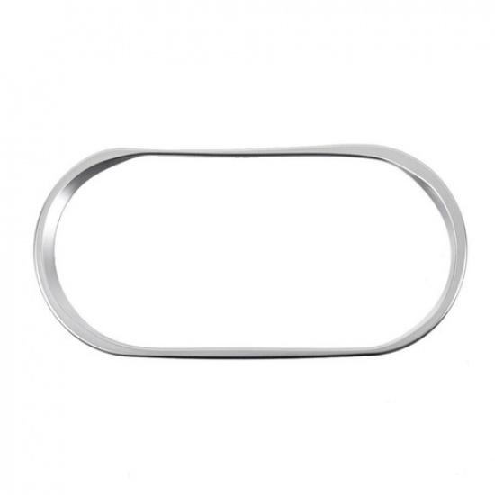 Silver Cup Holder Cover Trim For Benz CLA 200 260 GLA Class W176 W117 2014-2017