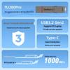Lenovo Thinkplus TU280Pro Çift Arayüzlü SSD Flash Sürücü