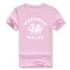 Wrexham Wales Welsh Dragon Flag Vintage T-Shirt Humor Funny Graphic Tee Short Sleeve Blouses Wrexham Wales Cymru Novelty Gifts