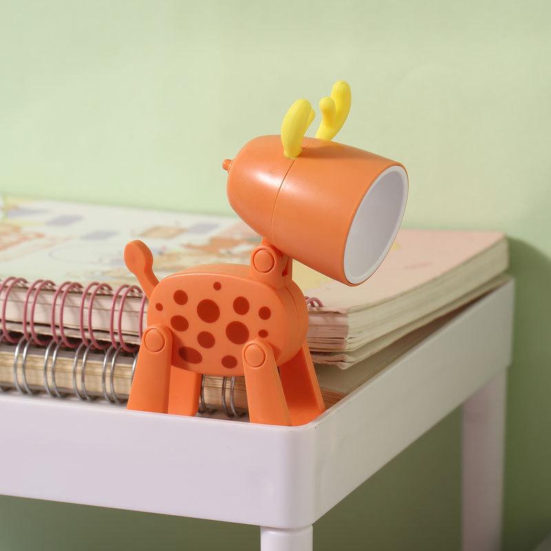 Spotted Puppy Mini Night Light - Cute DIY Cartoon Lamp for Desk