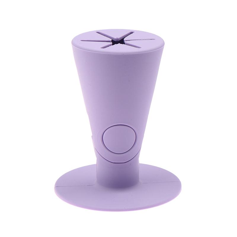 Support à Vernis à Ongles en Silicone Support pour Flacons de Vernis Nail Art Bricolage Salon Outils Accessoires pour Nail Art