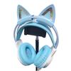 2Pcs Cat Ear For Earphone Gaming Headsets Attachment Stereo Headset Decoration Lightweight Silicone Pendant