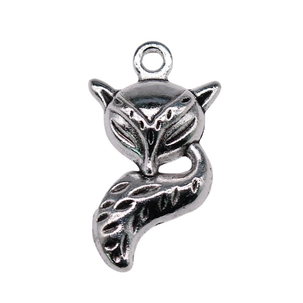 Retro Leopard Charms Metal Animal Pendants For Jewelry Making Handmade Supplies