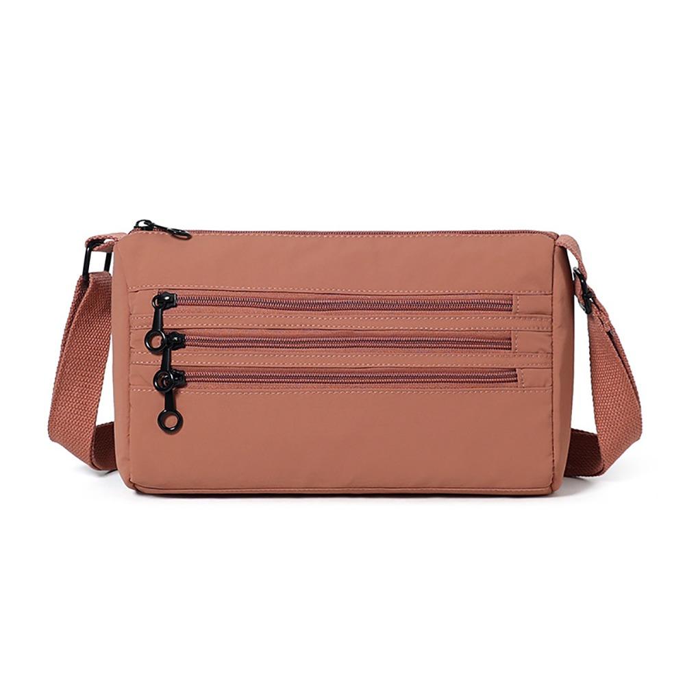 Fashion Multicolor Shoulder Bag Nylon Waterproof Crossbody Bag Large Capacity Multi-functional Single-Shoulder Bags Unsex