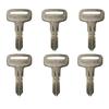 6Pcs ATV Blank Keys 4010321,Ignition Key Compatible with Polaris Models | Replacement Ignition Key Blanks Set Fits Polaris 22/23/27/28 Key Code