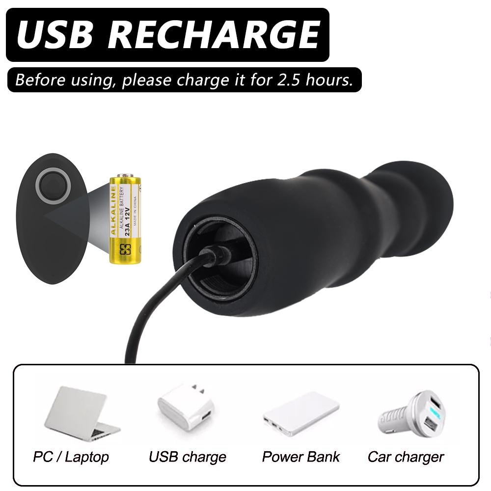 Large Size Sex Toys For Men Women Anal Plug Dildo Vibrator Strong Sucker Wireless Remote Control 10 Speeds Adult Product