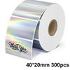 Laser Print Self Adhesive Thermal Label Roll 40x20mm 1 Roll Compatible with M110 M120 M200 M220 Munbyn Printers