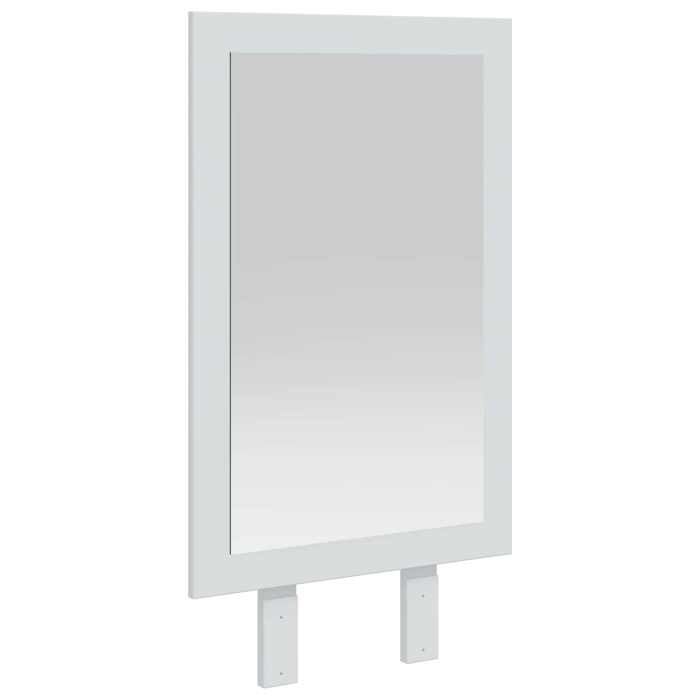 Maison Exclusive - Ensemble de Coiffeuse FAUSKE 2 pc Blanc 100 x 50 x 143 cm
