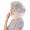100PCS Non-woven Material Non-woven Head Cover Full Face Coverage Dust-proof Dustproof Head Cover Disposable Oil-proof