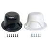 Roof Vent Covers Easy Installation Roof Vent Caps Motorhome Vent Caps Moisture Prevention Plastic & Metal for Campers