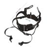 Outdoor Adjustable Helmet Liner Head Locking System Headset Accessory (Black)