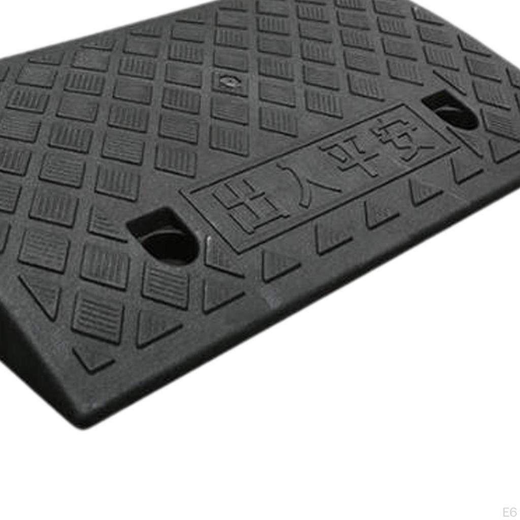 Curb Ramp Climbing Triangle Pad Lightweight Heavy Duty Threshold Roadside Slope for