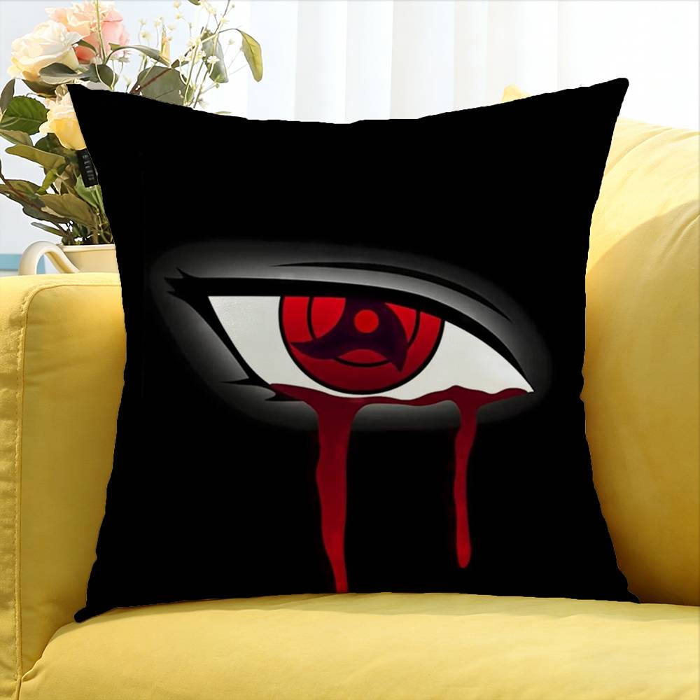 Black And White Eyes World Various Sizes Square Pillow Case For Car Home Bedchamber Decor